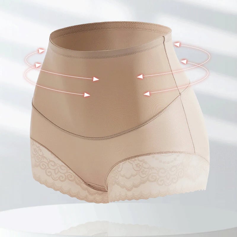 Heiße, seidige Unterwäsche mit hoher Taille