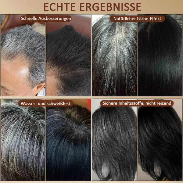 🔥👍🏻Tragbarer Haarfärbekamm zur Abdeckung grauer Haare