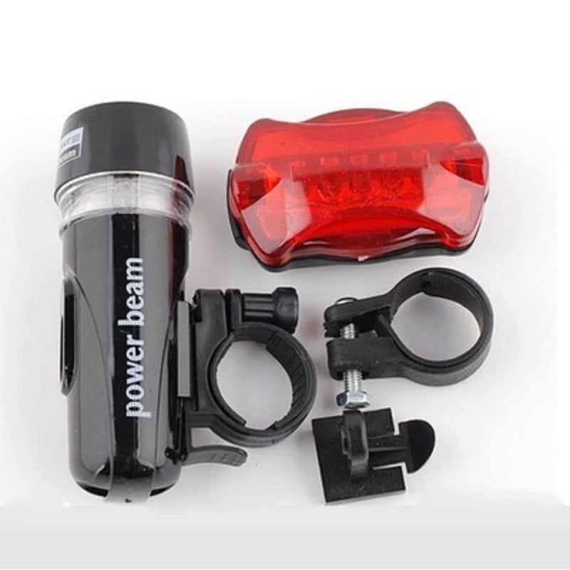 🏆Blitzverkauf⚡ Über 50.000 verkauft! Bald ausverkauft! - 💥Schmetterlings-Design Fahrradlicht Set – 5 LED Front- & Rücklicht für Mountainbike & Cityrad