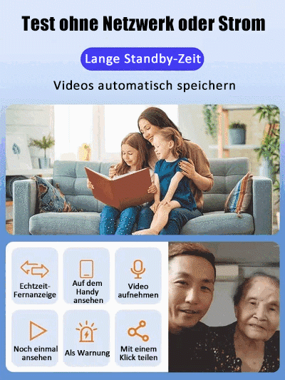 📹Mini Kamera HD (Interne Batterie)