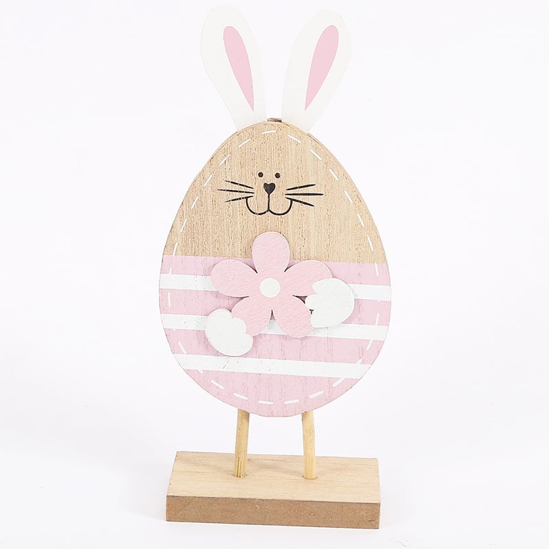 Osterhasen-Ornament aus Holz