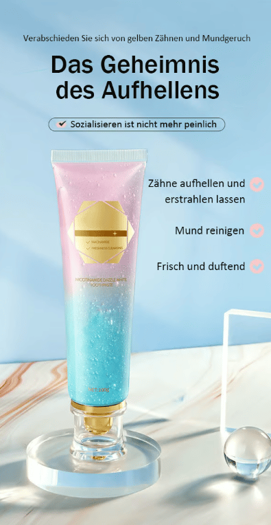 🎁Niacinamid Aufhellende Zahnpasta