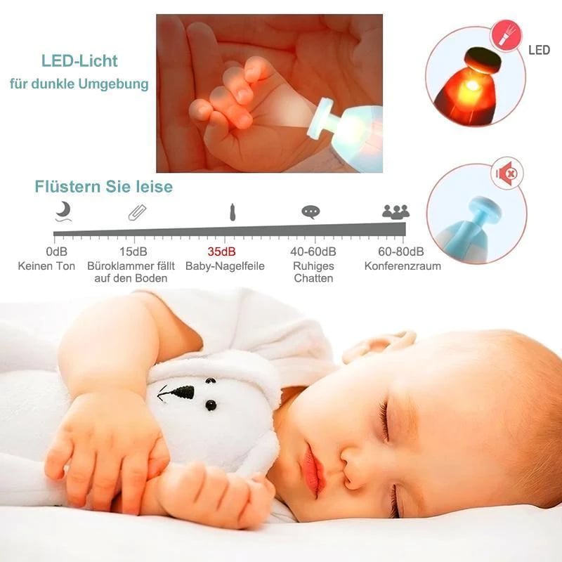 Elektrischer Nagelschleifer für Baby