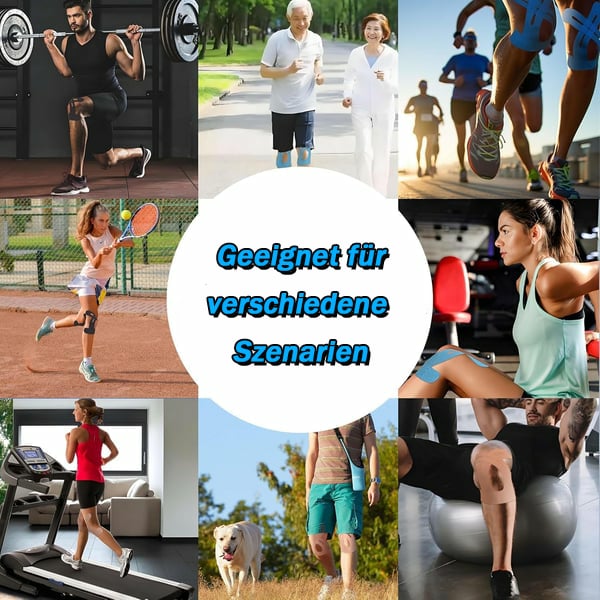 10/15/20 Stück Vorgeschnittener Muskelpatch-Knieschoner