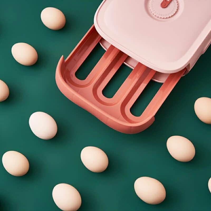 Neue Aufbewahrungsbox für Eier mit Schublade