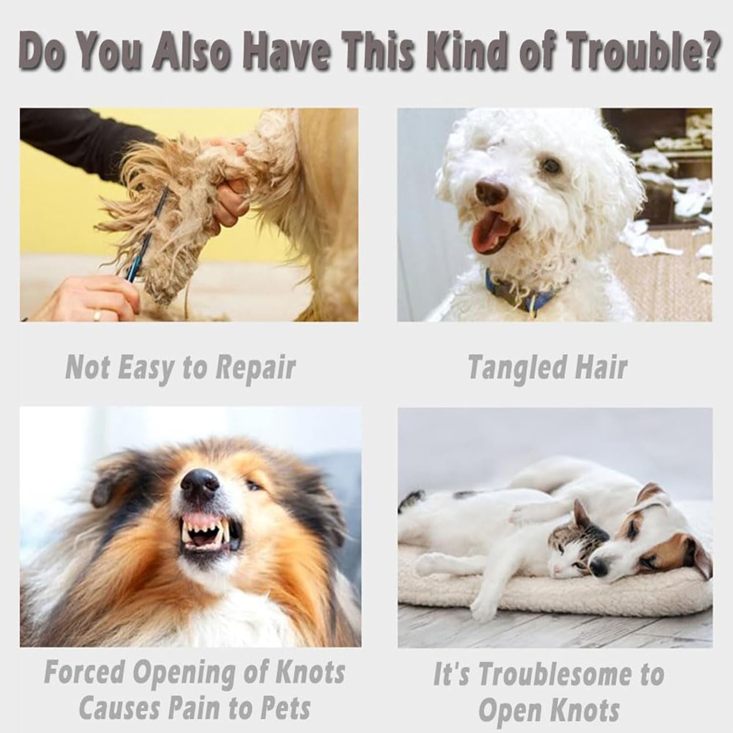 🔥🔥Knotenlöser-Kamm Haustierpflegewerkzeug