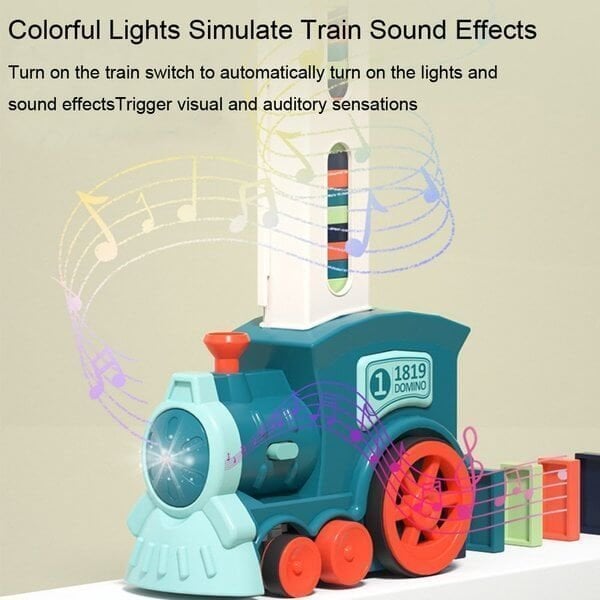 💕Dominos Automatischer Domino-Zug