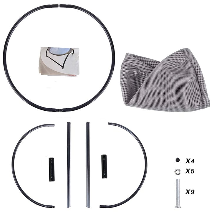 Bodenkatzen-Hängematte – mit Ständer