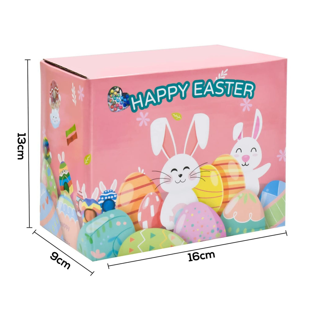 🐰 🐣12 vorgefüllte Ostereier mit Rückzugsautos🚚