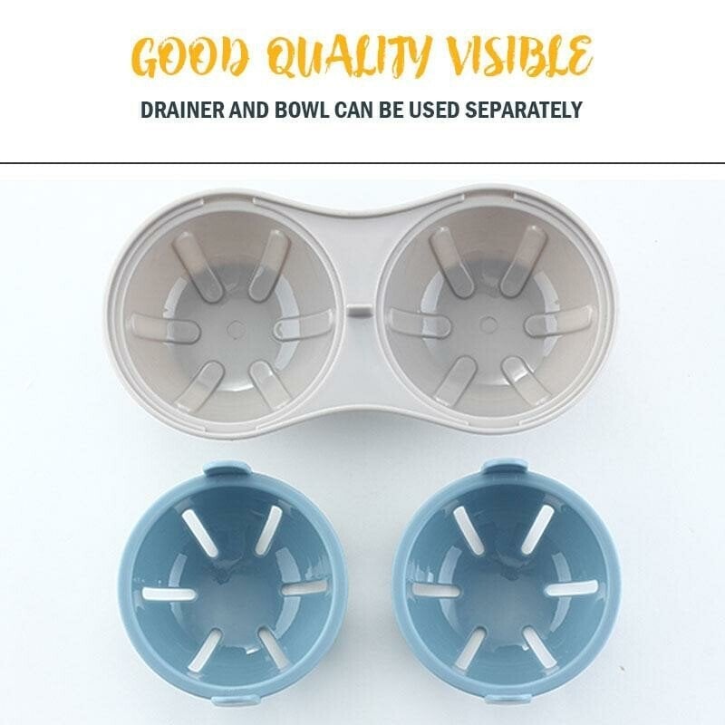 Abfluss-Eierkocher aus essbarem Silikon