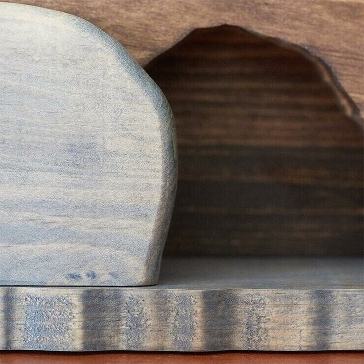 💞❤️ Handgefertigte Holzdekorationen für das Fest des Grabes Jesu