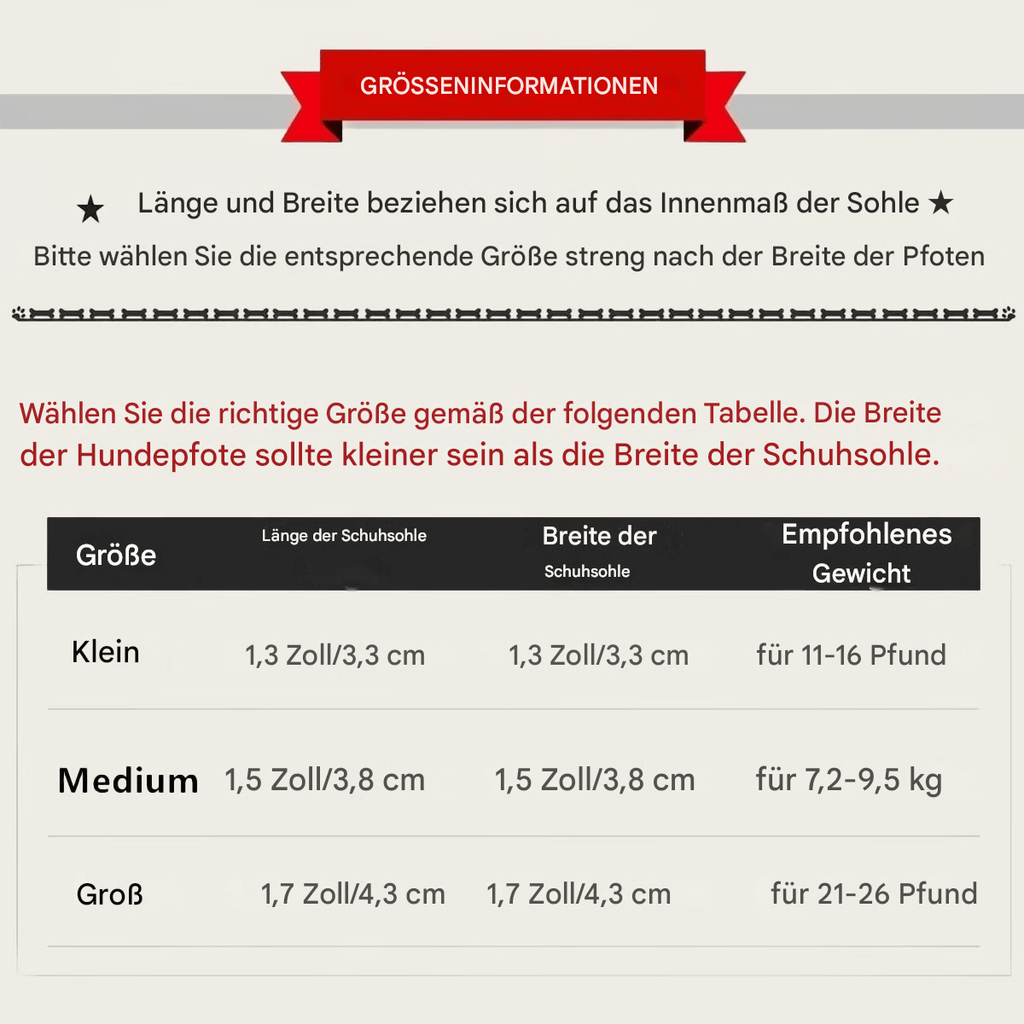 Wasserdichte Schuhe für Haustiere