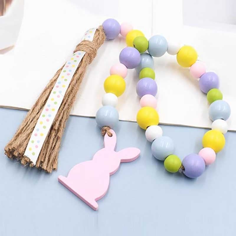 Ostern-Quasten-Perlen-Anhänger