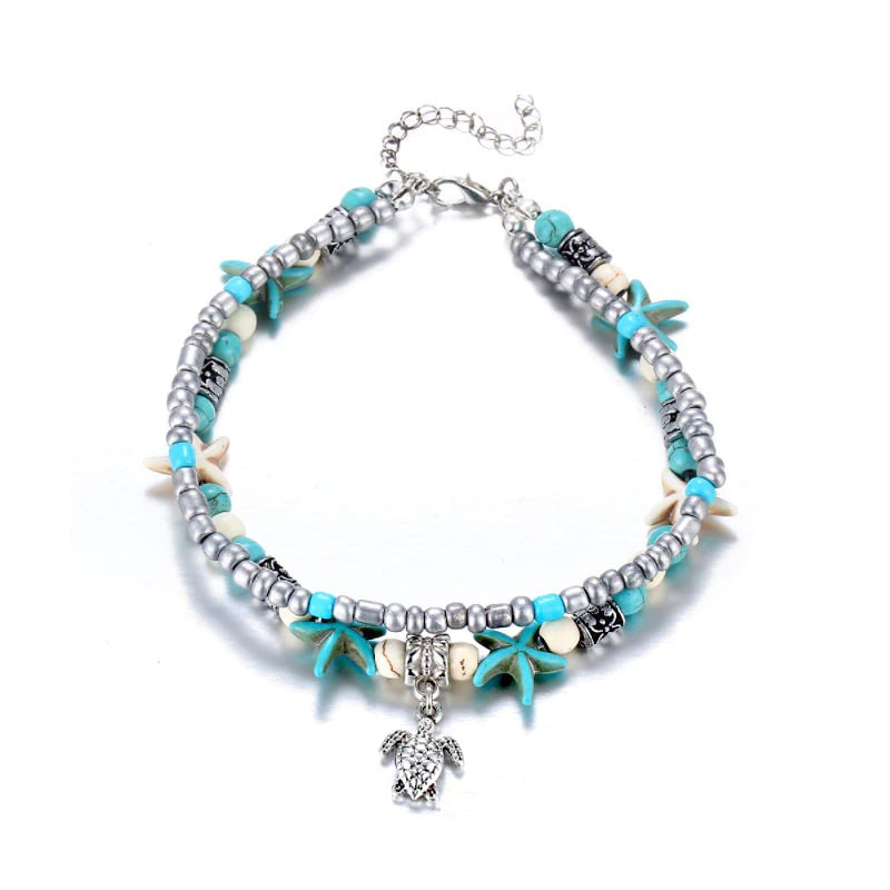 Meeresschildkröte Fußkettchen