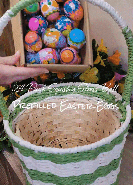 Vorbereitungen für die Osterparty – weiche Oster-Stressbälle