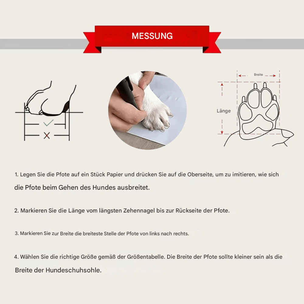 Wasserdichte Schuhe für Haustiere