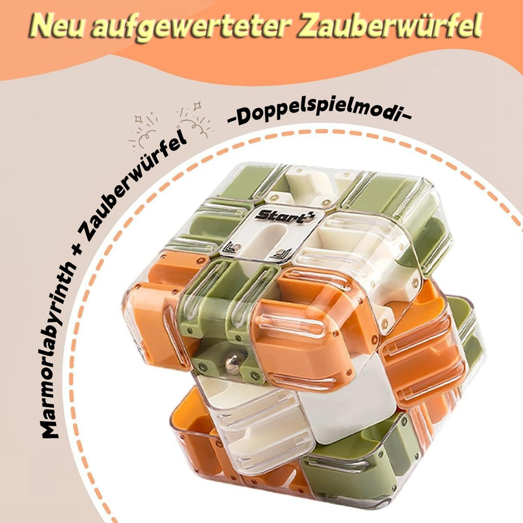 🎄🎁 2025 Weihnachts-Überraschungsgeschenk: Lustiger 3D-Labyrinth-Rollwürfel-Puzzle