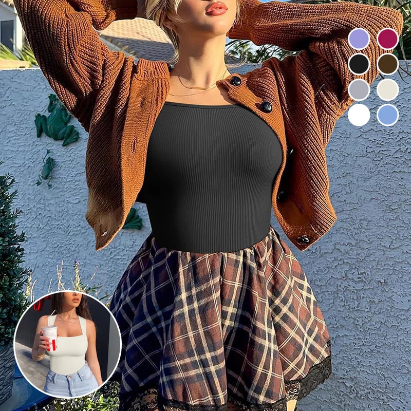 ✨Ärmellose figurformende Bodysuits