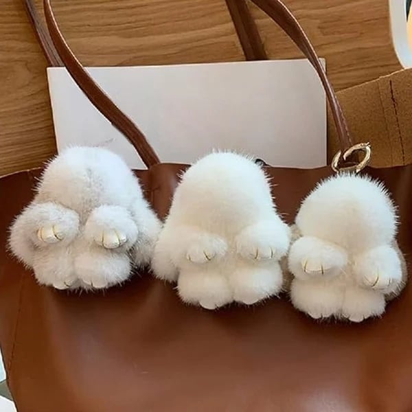 🐰 Handgemachte weiche Hasenanhänger