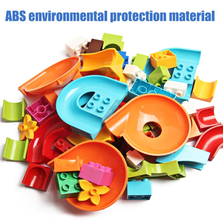 Murmelbahn-Bausteinspielzeug