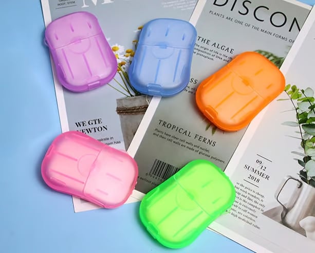 Tragbares Handwaschpapier 5 Boxes (100 Stück)