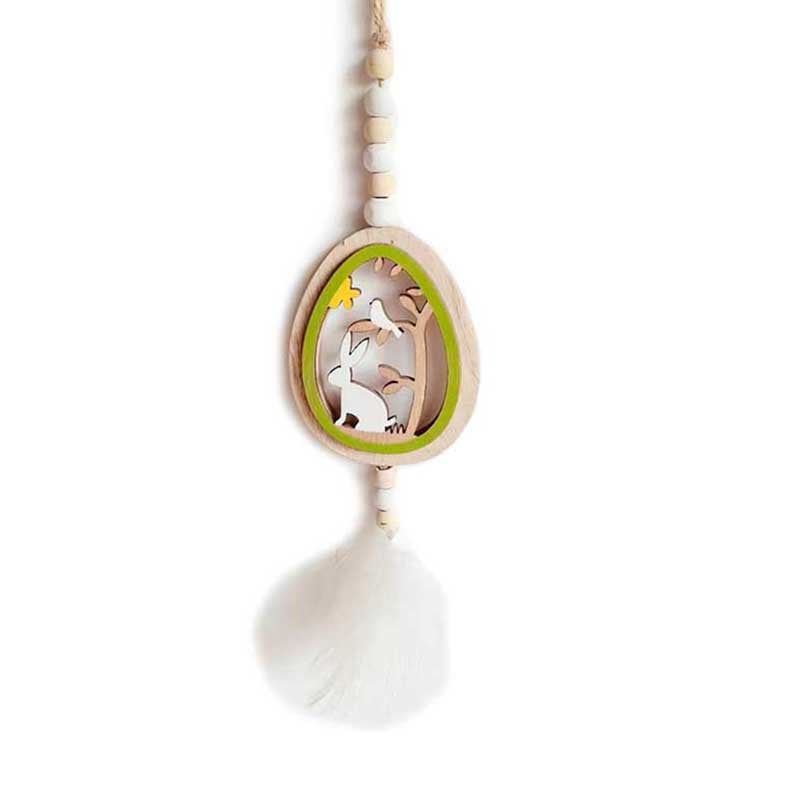 Osterei-Feder-Anhänger