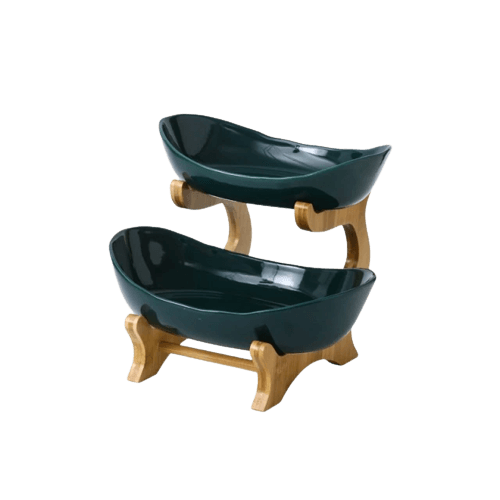 🌸Kreativer moderner mehrschichtiger Obstteller – 3 Farben🌸Bitte nutzen Sie diesen Teller, um den Frühling🍀nach Hause zu holen