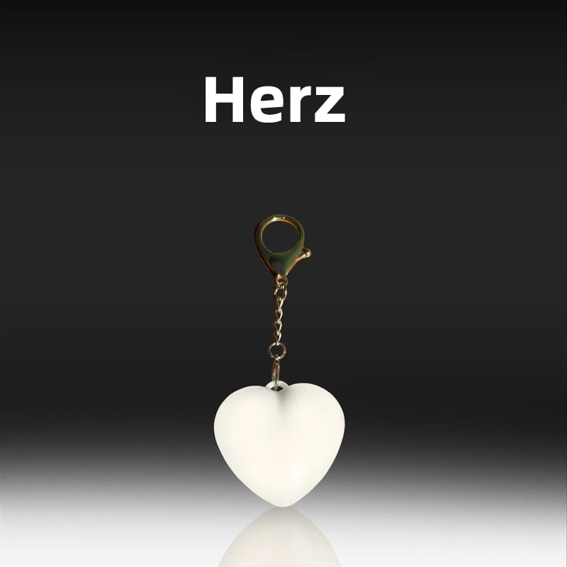 💗Wiederaufladbar über USB❄️🌙Leuchtender Anhänger mit Berührungssensor