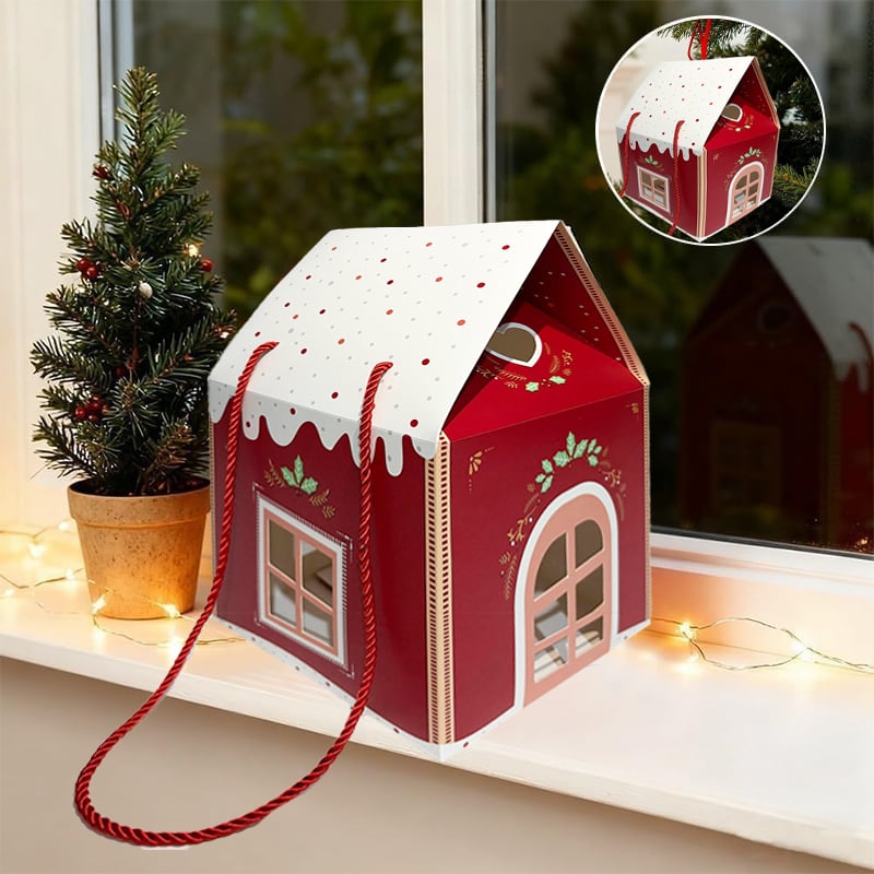 Weihnachtswunderland-Cottage-Geschenkbox