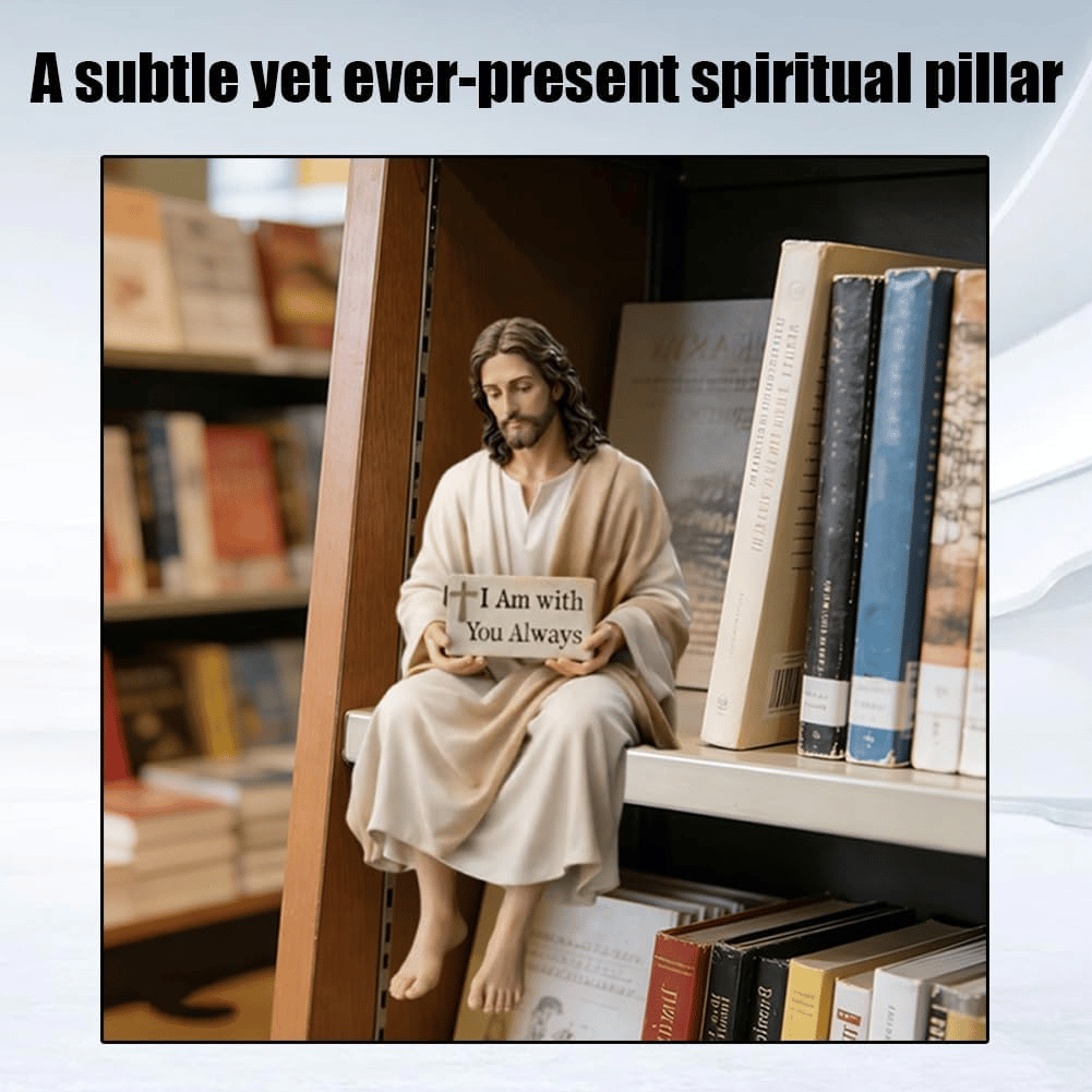 ✨Handcrafted Jesus Figurine✝️Serene Desk Companion🙏