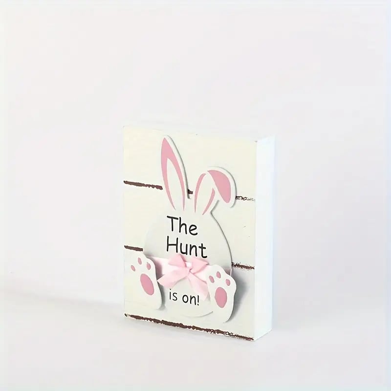 Osterhasen-Ornament aus Holz