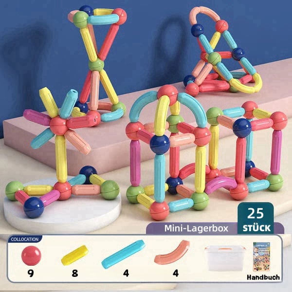 🎁Pädagogische Magnet-Bauklötze