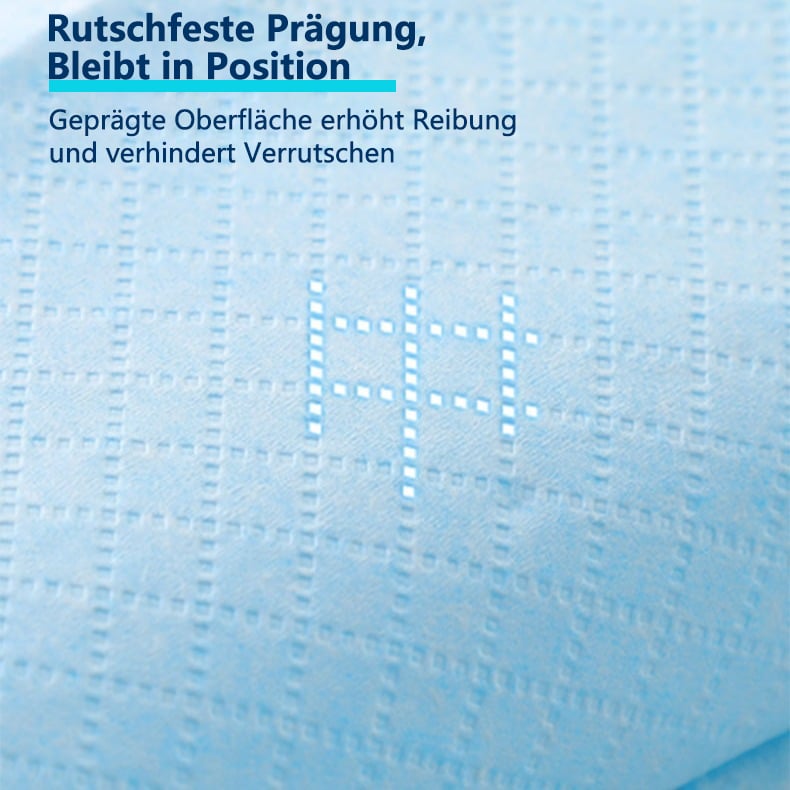 10 Packungen reißfester Einweg-Toilettensitzbezüge (einzeln verpackt)