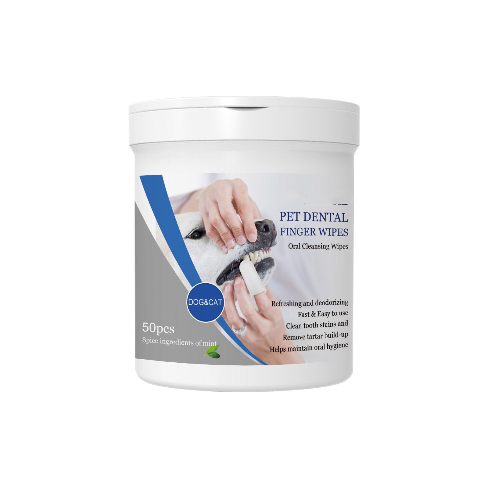 🔥Fingertücher zur Reinigung von Makulabakterien bei Haustierzähnen