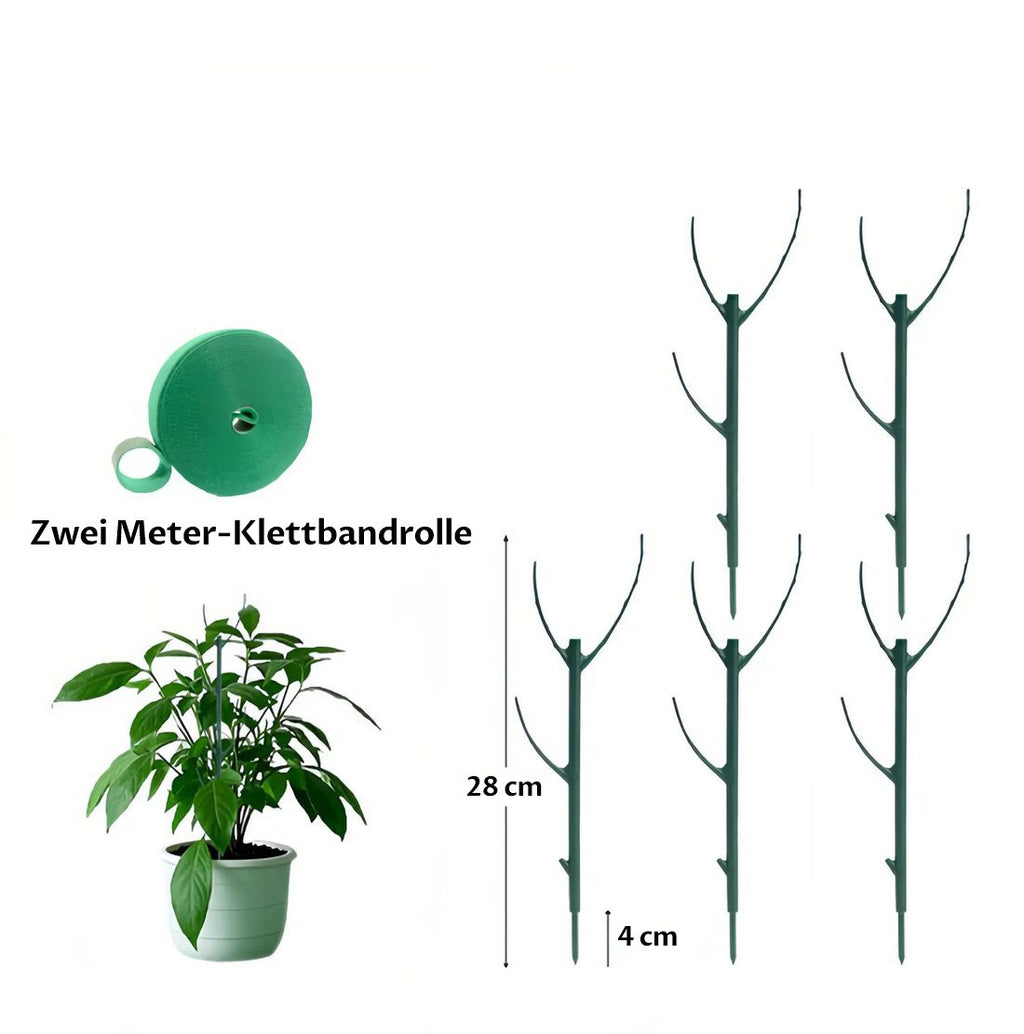 💕💖🌿 5er-Pack Pflanzenstützstäbe – Ideal für Stabilität und Wachstum deiner Pflanzen