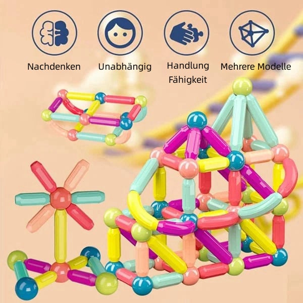🎁Pädagogische Magnet-Bauklötze