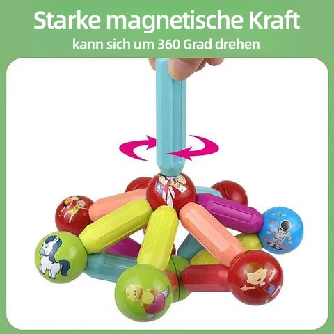 🎁Pädagogische Magnet-Bauklötze